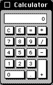 Macintosh System 1 Calculator