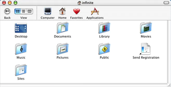Mac OS X Finder