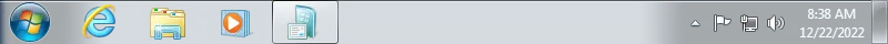 Windows 7 Taskbar