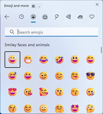 Windows 11 Emojis