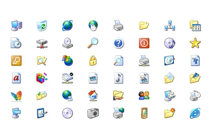 Windows XP Icons