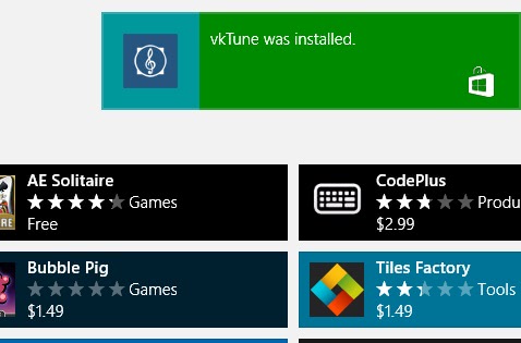 Windows 8.1 Notification
