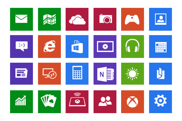 Windows 8.1 Icons