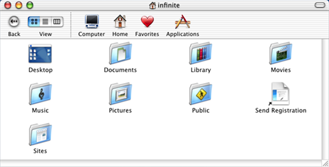 Mac OS X Finder