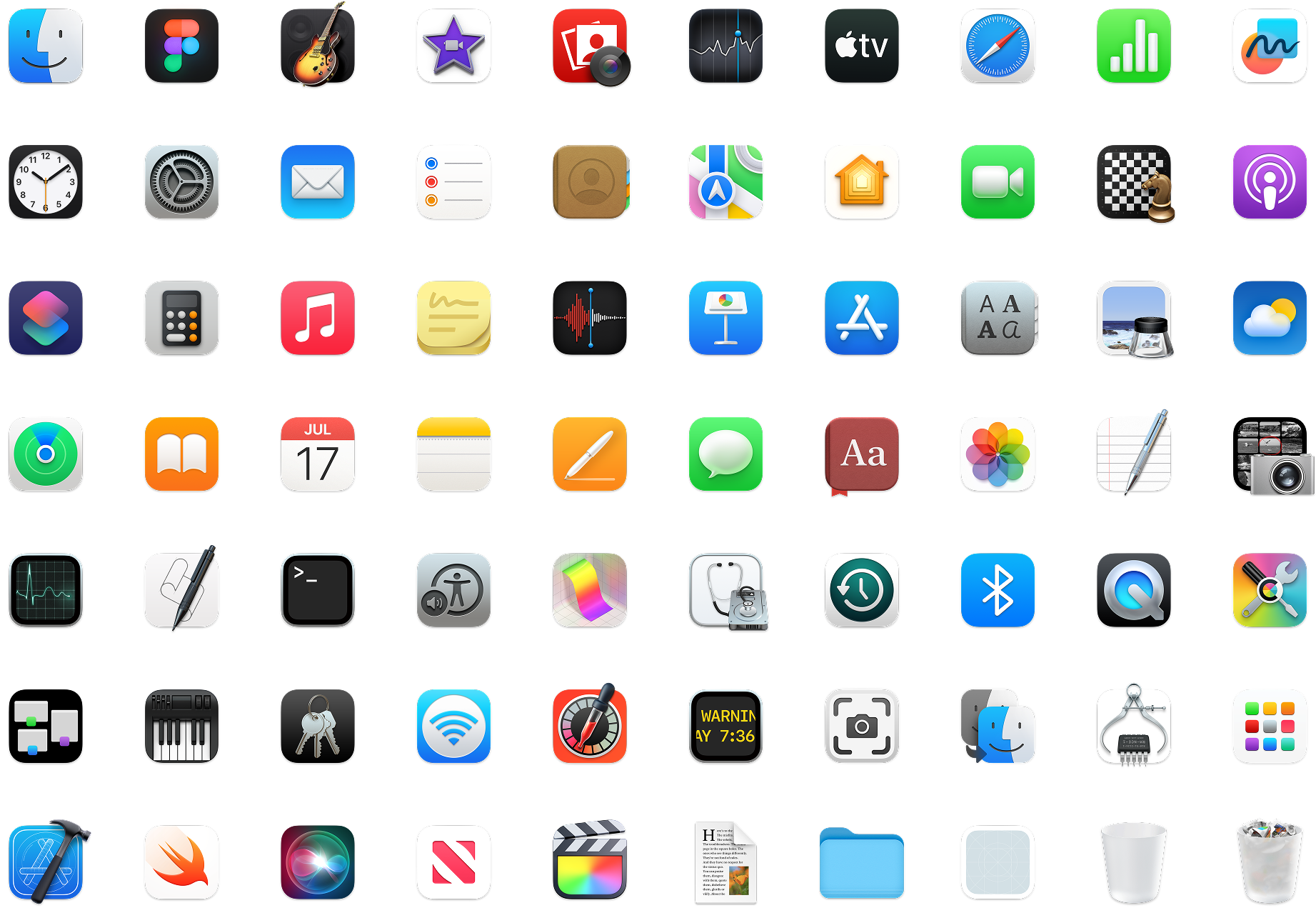 macOS Icons