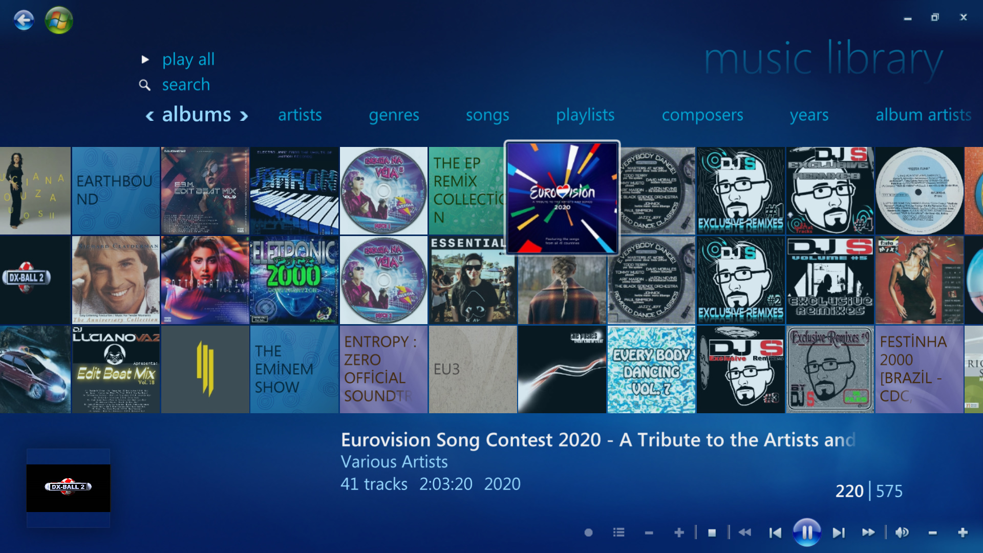 Windows 7 Media Center