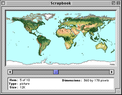 Mac OS Scrapbook